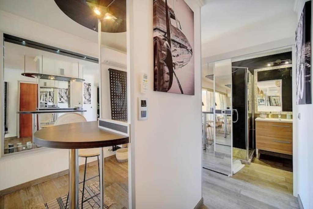 Beautiful 28M2 Studio With Balcony คานส์ ภายนอก รูปภาพ